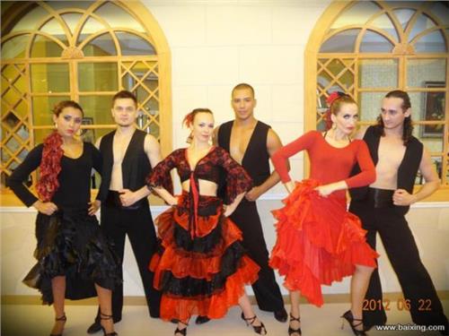【30个外籍舞蹈集体艺人拉丁弗拉门戈舞蹈】厂家 报价 图像