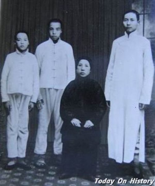 文七妹的母亲 毛泽东的母亲是谁 毛泽东母亲是谁的后人