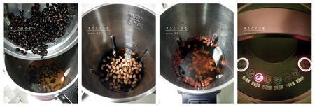 黑豆花生豆浆的做法
