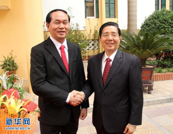 越南公安部长陈大光 陈大光就职越南国家主席 曾任公安部部长