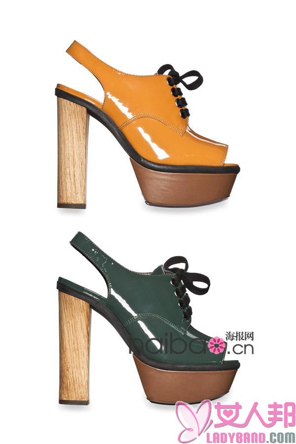 >玛尼 (Marni) 发布2011冬季特别系列新款鞋靴，丰富多样的款式和材质将优雅怀旧延续到底