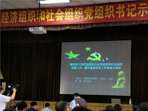 >桂林市组织部陈薇薇 桂林市召开非公经济组织和社会组织党工委第一次会议
