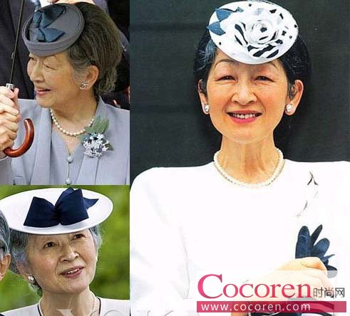 日本皇后美智子心爱盘子帽大曝光