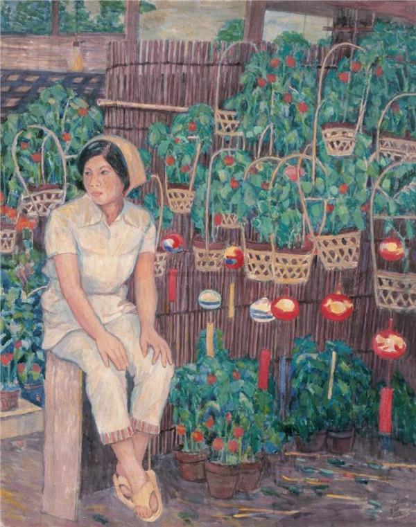 民国女画家关紫兰照片 民国时的上海闺秀画家——关紫兰