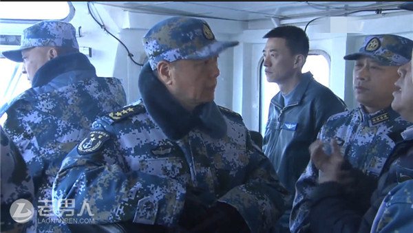 航母编队跨海演训 海军司令员吴胜利亲临指导