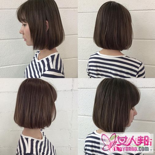 偏爱这样不做作的短发 韩式女生流行短发发型
