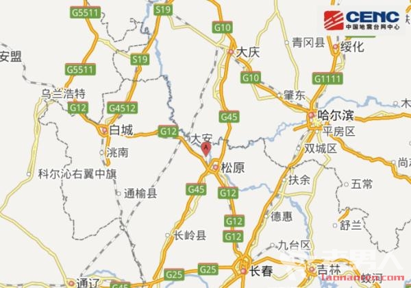 松原5.7级地震 暂无人员伤亡报告