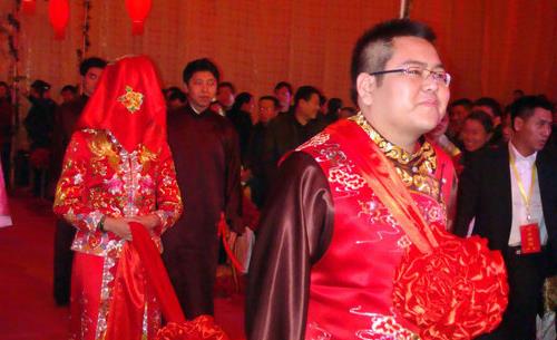 车晓李兆会婚礼图片 车晓结婚照片曝光 / 比乐族