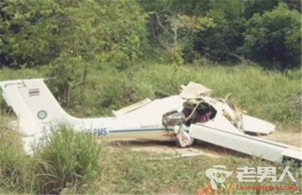 泰国一训练机坠毁 机长和教师在事故中死亡