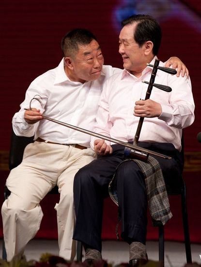 李祖铭京胡独奏 尤继舜从艺60年专场演出 将京胡升级为独奏乐器