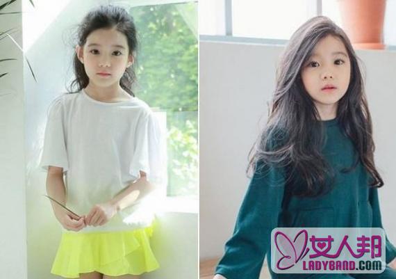 韩国8岁女孩被称最美女童！撞脸IU吸粉43.5万
