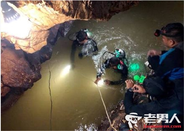 >泰国足球队被困洞穴 1名救援队员因为缺氧死亡