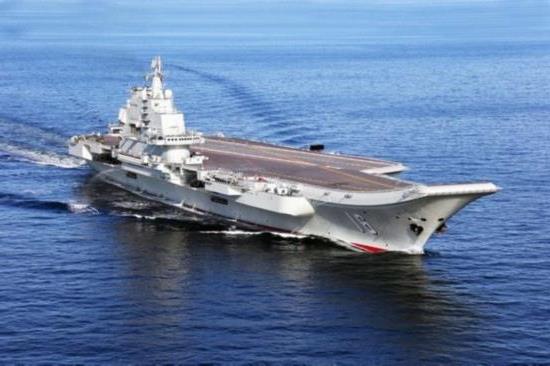 【中国60吨核动力航母】中国新建造航母现场图 中国最新航母图片