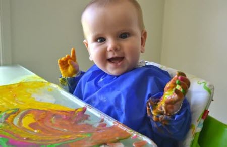 宝宝学画画有什么好处,怎样教宝宝画画