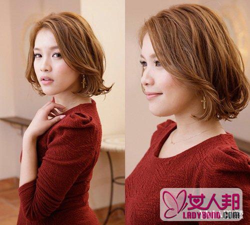 韩式短发烫发发型图片 6款发型清爽可爱轻松减龄