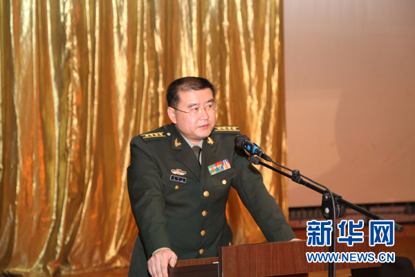 >解放军出席蒙古国建军90年庆典 黄汉标中将带队