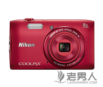 >女性的选择 尼康COOLPIX S3600数码相机 售价890