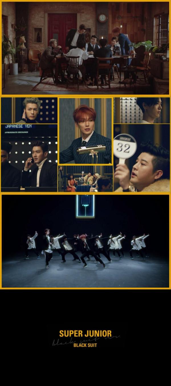 >‘亚洲传奇’Super Junior 美国billboard关注新歌《Black Suit》