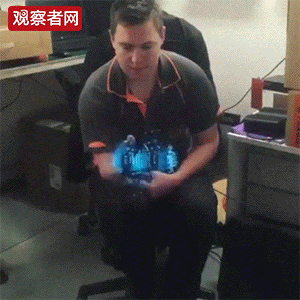 外国网友晒中国产LED“电风扇”是怎么回事_在哪买多少钱_酷炫3D效果是真的吗