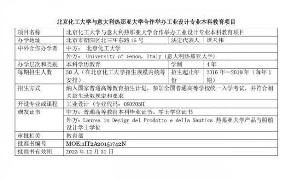 王志华北京化工大学 北京化工大学管理科学与工程专业排名