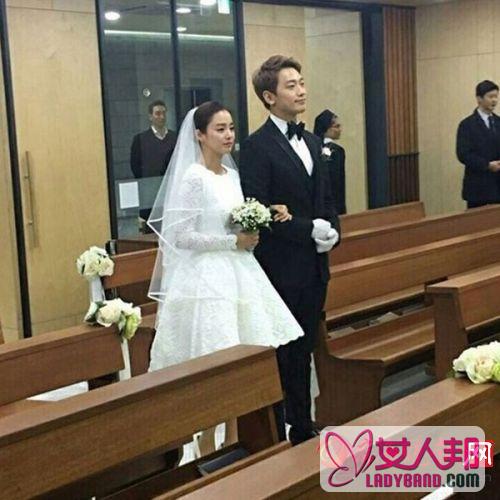 韩国第一美女金泰希出嫁 短款婚纱成流行热门