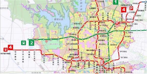 合肥轨道交通张思源 安徽合肥首条城市轨道交通线开始铺轨