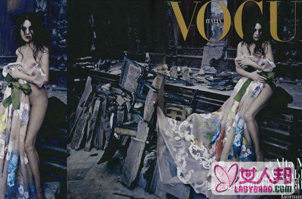 性感女星莫妮卡·贝鲁奇Vogue封面 尽显凌乱美