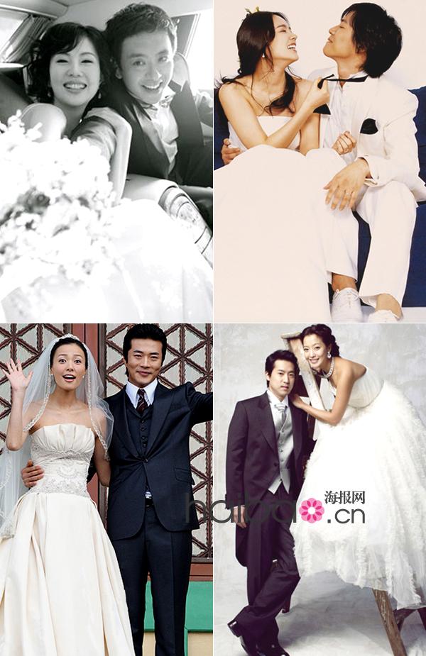 >甜蜜指数百分百！韩国明星夫妻婚纱照大比拼，到底谁才镜头下最完美的明星新娘？