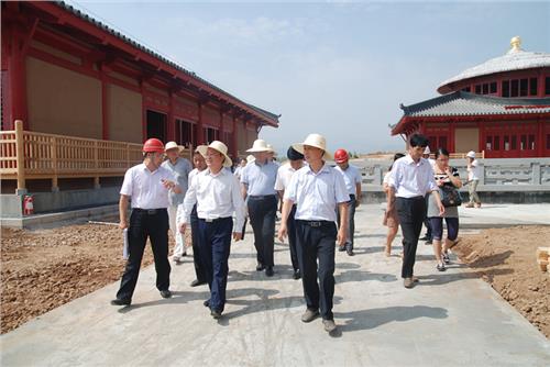 李国文佛教 李国文:努力将该项目打造成中国最大的红色旅游教育基地