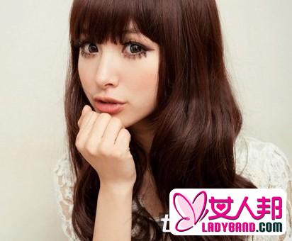 2013最新韩式刘海发型 让你圆脸也能变瓜子脸