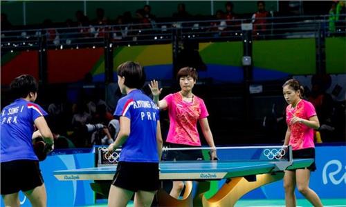 >韩国乒乓球梁夏银 乒乓球女团决出4强 中国战新加坡德国拼日本