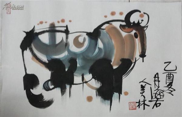 >韩美林画的鸡 艺 术=家 著名画家韩美林的艺术之家