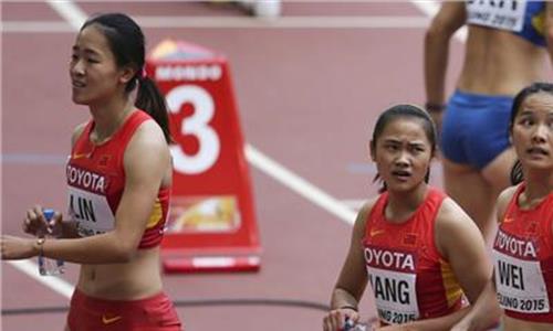 >4x100米接力中国夺冠 男子4X100米接力 牙买加夺冠中国第四