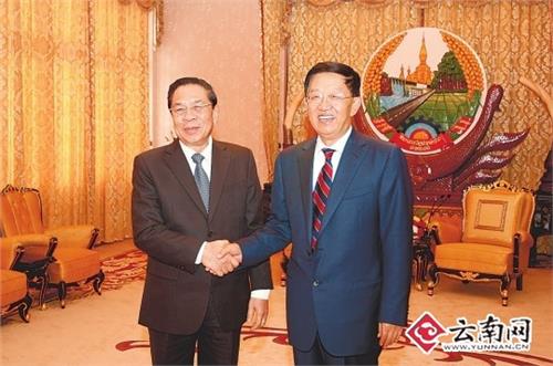 范集湘级别 范集湘考察老挝市场并分别拜会老挝国家主席和总理