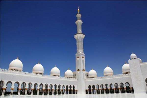 迪拜扎伊德清真寺 阿联酋文化之旅 谢赫扎伊德清真寺