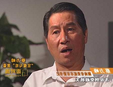 蔡力峰的儿子 娄底市委书记蔡力峰:打掉黑恶势力的“保护伞”