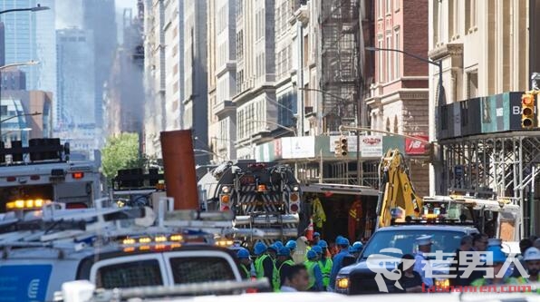 纽约蒸汽管线爆炸 五人受轻伤其中一名警察