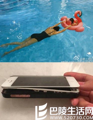国际明星章子怡手机成爆款 推着醒醒在游泳好身材一展无余