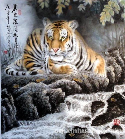 >常克工笔虎画展4月26日-5月3日在重庆画院举行
