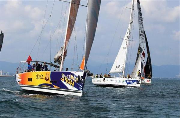 海帆赛管文君 海南岛国际帆船赛 海帆赛西线拉力赛结束