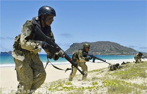刘跃军演日本鬼子 日媒称日本陆上自卫队2014年将首次参加环太平洋军演