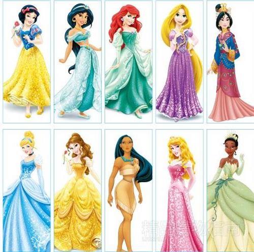>【迪士尼公主图片及名称】迪士尼一共把几位公主搬上萤幕(图) 20位迪士尼公主名字图片