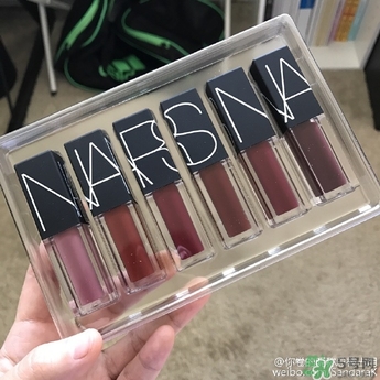 >nars2016圣诞限量唇釉色号 nars2016圣诞限量唇釉试色