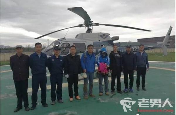 游客驾车被困青海 近13小时的搜索成功找到两名被困游客