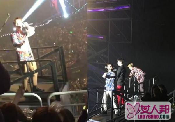 2PM成员JUN.K从舞台跌落 胳膊肘无名指骨折