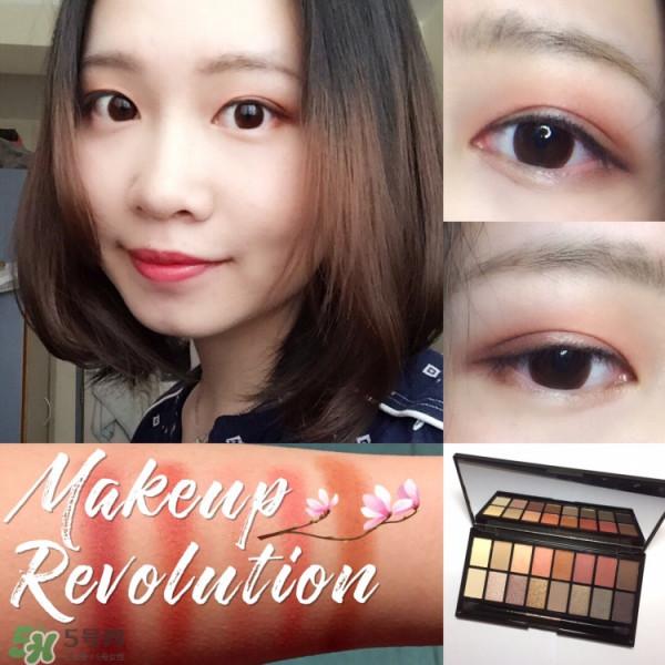 >makeup revolution桃花盘怎么样_mur桃花眼影盘好用吗