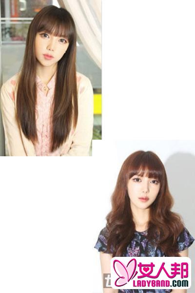 >2013年最新女生卷发发型 直发如何DIY时尚减龄韩式卷发