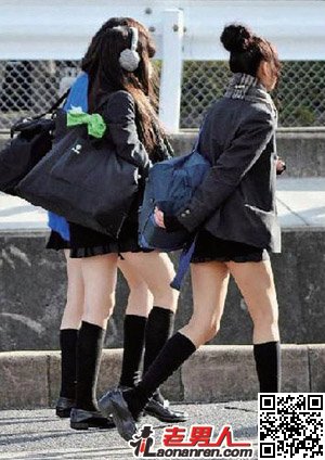 不要温度的日本短裙姑娘们【组图】