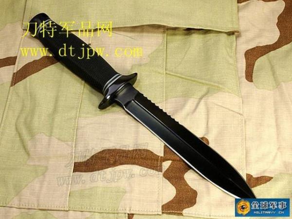 【SOG双刃格斗刀】sog 美国索格 daggert d25b-k 双刃半齿战术格斗刀