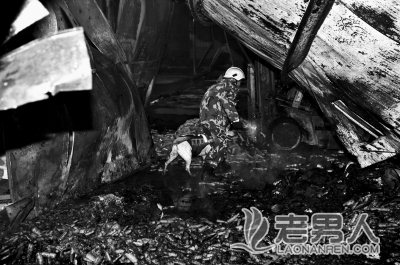 山东寿光一食品厂发生火灾 18人死亡4人失踪（图）